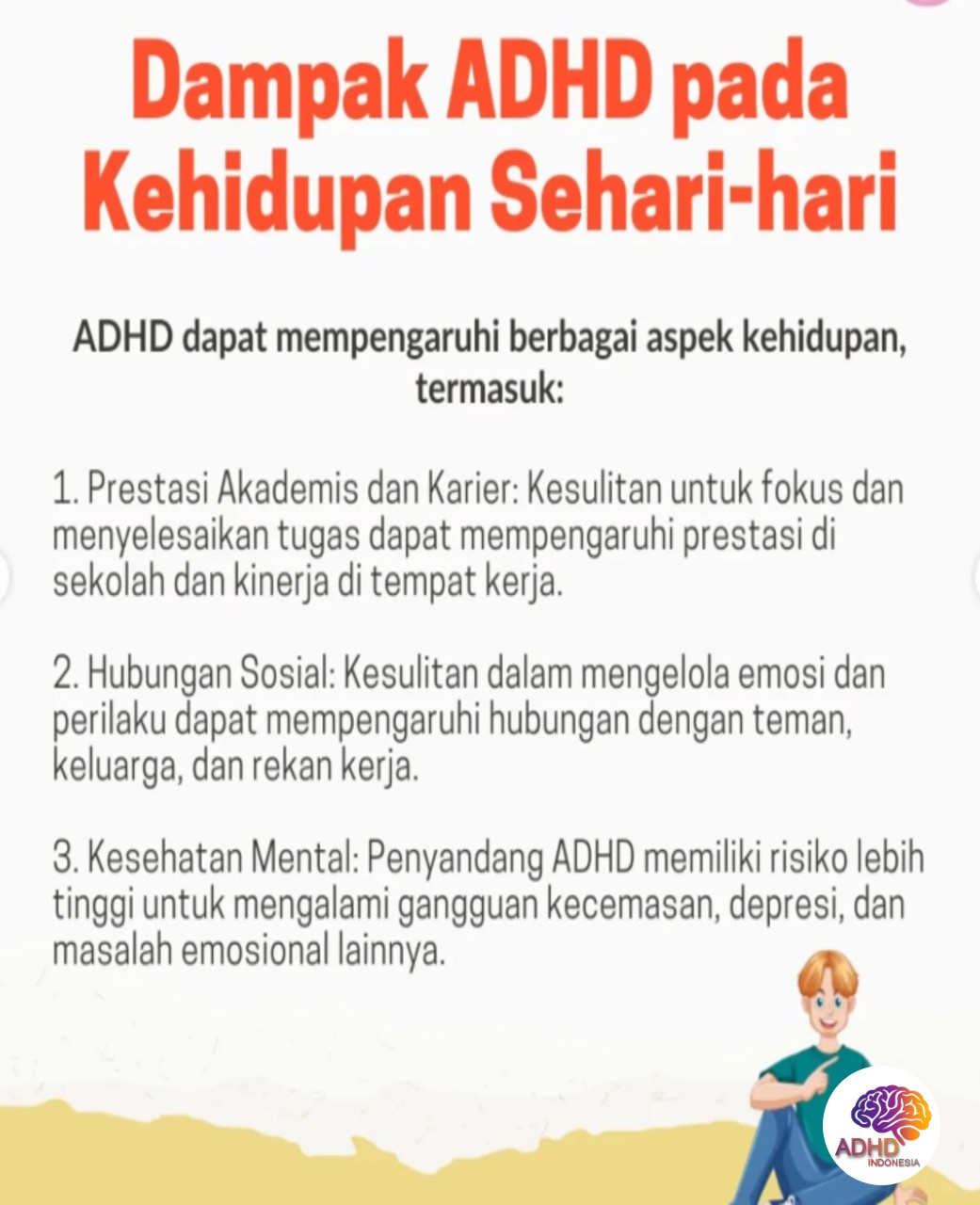 ADHD dan Hubungan Sosial Anak di Lingkungan Sekolah di Kabupaten Bojonegoro