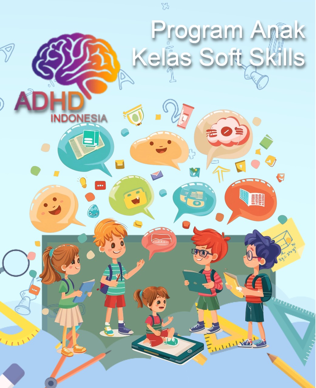 Program ADHD Indonesia Kabupaten Bojonegoro Kelas Soft Skills Anak ADHD